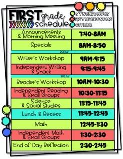 Schedule 